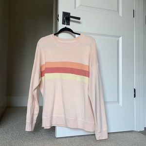 American Eagle Light Pink / Peach Sweater Size XL